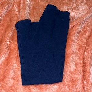 Girls navy blue leggings